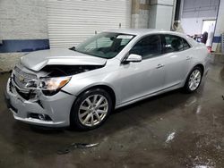 Salvage cars for sale at Ham Lake, MN auction: 2013 Chevrolet Malibu LTZ