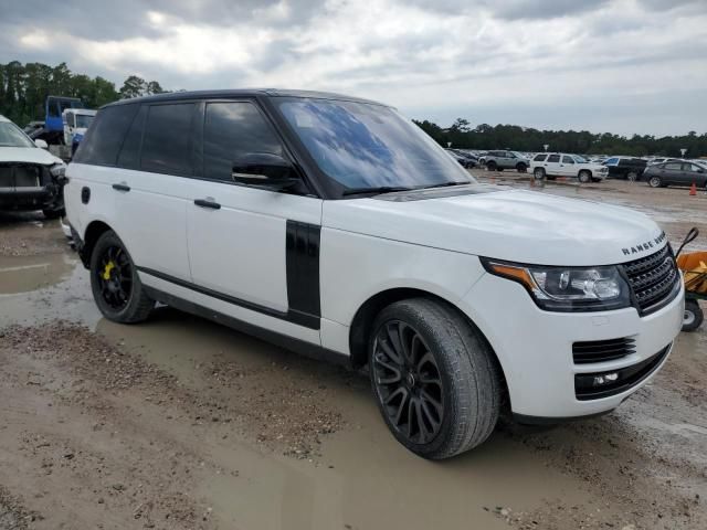 2017 Land Rover Range Rover Supercharged