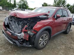 Salvage cars for sale at Baltimore, MD auction: 2023 Nissan Pathfinder SL