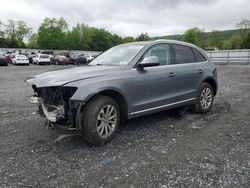 Salvage cars for sale from Copart Grantville, PA: 2013 Audi Q5 Premium Plus