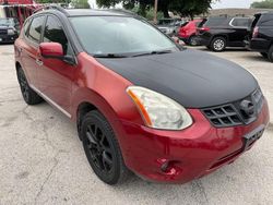 Salvage cars for sale from Copart San Antonio, TX: 2013 Nissan Rogue S