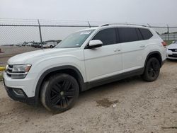 Salvage cars for sale at Houston, TX auction: 2018 Volkswagen Atlas SEL Premium