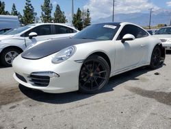 Salvage cars for sale from Copart Rancho Cucamonga, CA: 2013 Porsche 911 Carrera