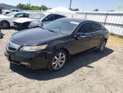 Salvage cars for sale from Copart Sacramento, CA: 2014 Acura TL Tech