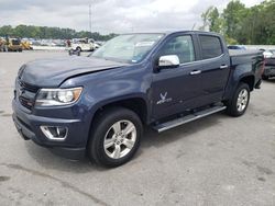 Salvage cars for sale at Dunn, NC auction: 2018 Chevrolet Colorado Z71