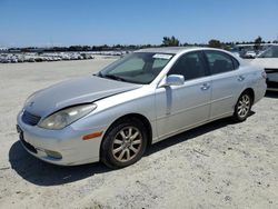 Salvage cars for sale from Copart Antelope, CA: 2002 Lexus ES 300