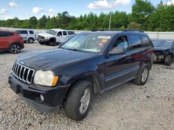 Salvage cars for sale at Memphis, TN auction: 2007 Jeep Grand Cherokee Laredo