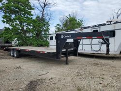 Salvage trucks for sale at Wichita, KS auction: 2021 Circ Trailer
