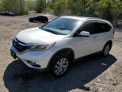 Salvage cars for sale at Marlboro, NY auction: 2015 Honda CR-V EXL