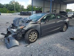 Salvage cars for sale from Copart Cartersville, GA: 2012 Honda Civic EX