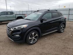 Salvage cars for sale at Greenwood, NE auction: 2017 Hyundai Tucson Limited