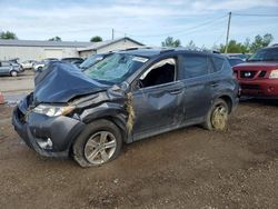 Salvage cars for sale at Pekin, IL auction: 2015 Toyota Rav4 XLE