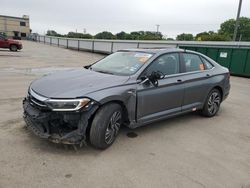 Salvage cars for sale from Copart Wilmer, TX: 2021 Volkswagen Jetta SEL Premium