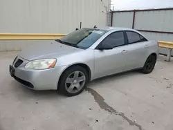 Salvage cars for sale at Haslet, TX auction: 2008 Pontiac G6 Base