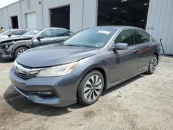 Salvage cars for sale at Jacksonville, FL auction: 2017 Honda Accord Touring Hybrid