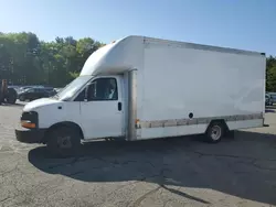 Salvage trucks for sale at Exeter, RI auction: 2009 Chevrolet Express G3500