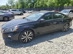 Salvage cars for sale at Waldorf, MD auction: 2021 Nissan Altima SR