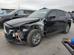 Salvage cars for sale at Grand Prairie, TX auction: 2022 Mazda CX-5 Select