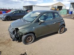 Salvage cars for sale at Brighton, CO auction: 2013 Fiat 500 POP