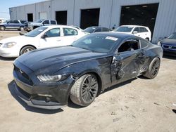 Salvage cars for sale at Jacksonville, FL auction: 2017 Ford Mustang GT