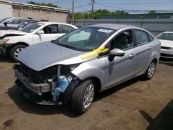 Salvage cars for sale at New Britain, CT auction: 2011 Ford Fiesta S