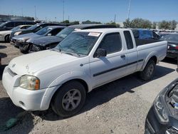Camiones salvage para piezas a la venta en subasta: 2001 Nissan Frontier King Cab XE