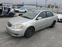 Salvage cars for sale at Sun Valley, CA auction: 2003 Toyota Corolla CE