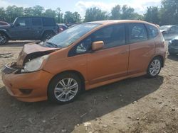 Salvage cars for sale at auction: 2010 Honda FIT Sport