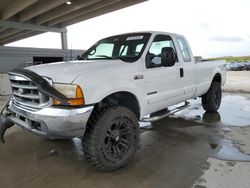 Salvage cars for sale at West Palm Beach, FL auction: 2001 Ford F350 SRW Super Duty