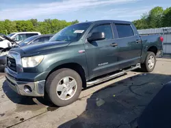 Salvage trucks for sale at Exeter, RI auction: 2007 Toyota Tundra Crewmax SR5