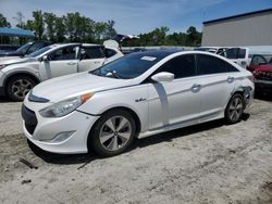 Hyundai salvage cars for sale: 2012 Hyundai Sonata Hybrid