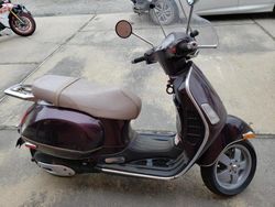 Salvage motorcycles for sale at North Billerica, MA auction: 2007 Vespa Granturismo 200