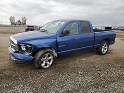 Salvage cars for sale from Copart San Diego, CA: 2008 Dodge RAM 1500 ST