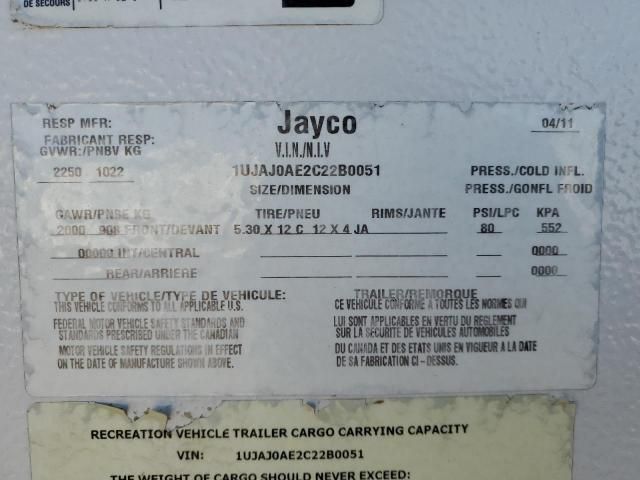 2012 Jayco Trailer