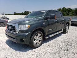 Salvage cars for sale at New Braunfels, TX auction: 2007 Toyota Tundra Crewmax Limited