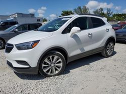 Buick Encore salvage cars for sale: 2018 Buick Encore Preferred