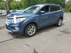 Ford salvage cars for sale: 2018 Ford Escape SE