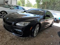 BMW 650 I salvage cars for sale: 2015 BMW 650 I