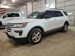 Salvage cars for sale at Columbia, MO auction: 2018 Ford Explorer XLT