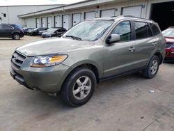 Salvage cars for sale at Louisville, KY auction: 2007 Hyundai Santa FE GLS