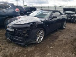 Salvage cars for sale at Elgin, IL auction: 2016 Chevrolet Camaro LT