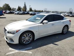 Vehiculos salvage en venta de Copart Rancho Cucamonga, CA: 2016 Infiniti Q50 Premium