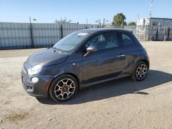 Salvage cars for sale at San Martin, CA auction: 2015 Fiat 500 Sport