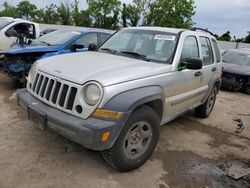 Jeep salvage cars for sale: 2006 Jeep Liberty Sport