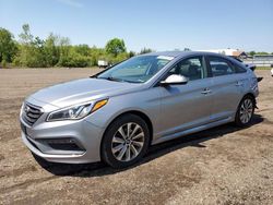 Salvage cars for sale at Columbia Station, OH auction: 2017 Hyundai Sonata Sport