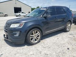 Salvage cars for sale at auction: 2017 Ford Explorer XLT