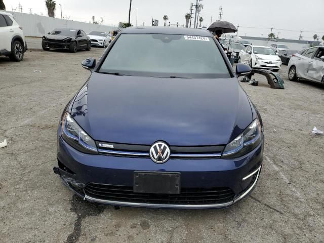 2018 Volkswagen E-GOLF SEL Premium