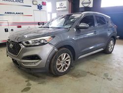 Salvage cars for sale at East Granby, CT auction: 2018 Hyundai Tucson SEL