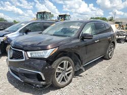 Salvage cars for sale at Hueytown, AL auction: 2018 Acura MDX Advance
