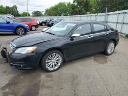 Salvage cars for sale at Moraine, OH auction: 2012 Chrysler 200 Limited